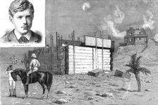 'The Siege of Suakin (north eastern Sudan) A New Redoubt, put up by Egyptian troops in one day, Ins Creator: Unknown