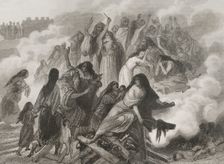 The Siege of Saguntum, Iberian Peninsula, 219 BC, (1852). Creator: Unknown