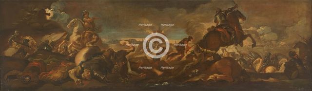 The Siege of Saint-Quentin, 18th century. Creator: Unknown.