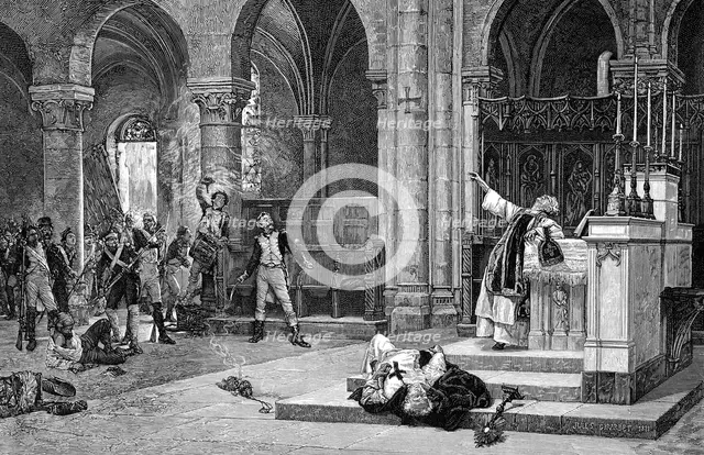 The Siege of Saragossa, 1881. Artist: Unknown