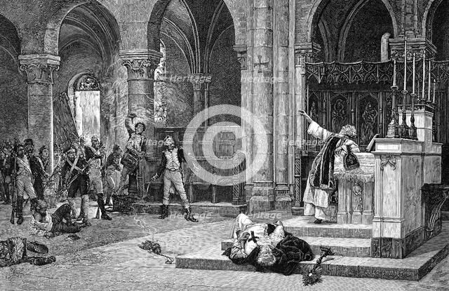 The Siege of Saragossa, 1881. Artist: Unknown