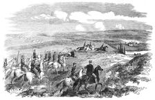 The Siege of Sebastopol - General Canrobert and Escort, 1854. Creator: Unknown