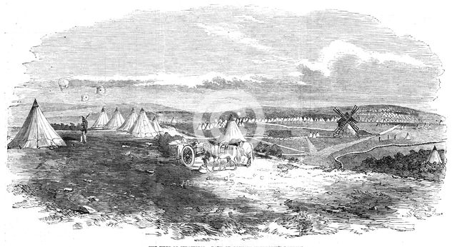 The Siege of Sebastopol - part of Captain Wodehouse's Battery, 1854. Creator: Unknown.