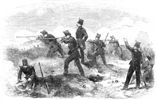 The Siege of Sebastopol - the Rifles in the Trenches, 1854. Creator: Unknown