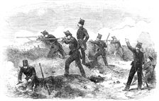 The Siege of Sebastopol - the Rifles in the Trenches, 1854. Creator: Unknown