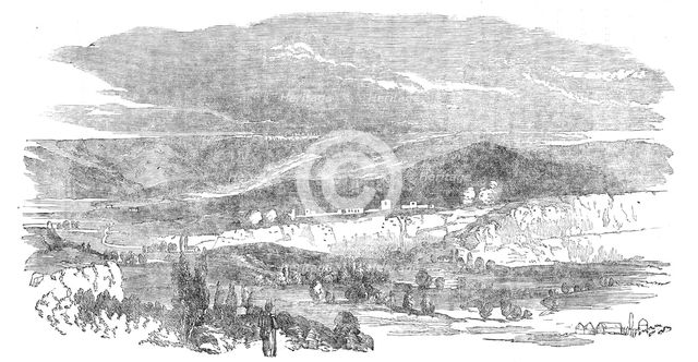 The Siege of Sebastopol - Valley of Inkerman, 1854.  Creator: Unknown.