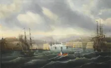 The Siege of Sevastopol, ca 1856-1857. Artist: Durand-Brager, Jean-Baptiste (1814-1879)