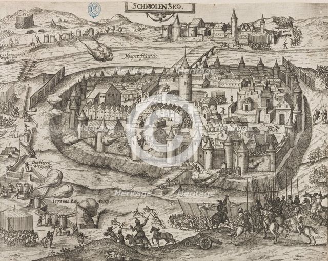 The Siege of Smolensk, 1609-1611, 1610. Creator: Keller, Georg (1568-1634/40).