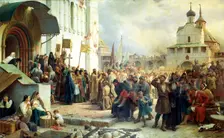 The Siege of the Trinity Sergius Lavra in Sergiev Posad 1891. Artist: Vasily Vereshchagin
