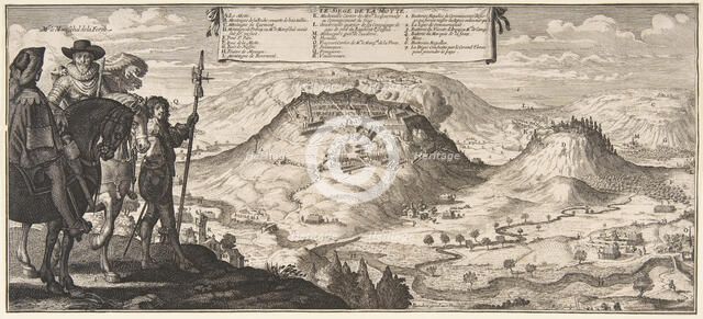 The Siege of the La Motte, in Lorraine, 1636-38. Creator: Abraham Bosse.