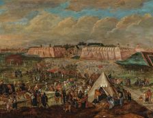 The Siege of the Spanjaardenkasteel in Antwerp. Creator: Goetkind, Peter, the Younger (1585-1625)