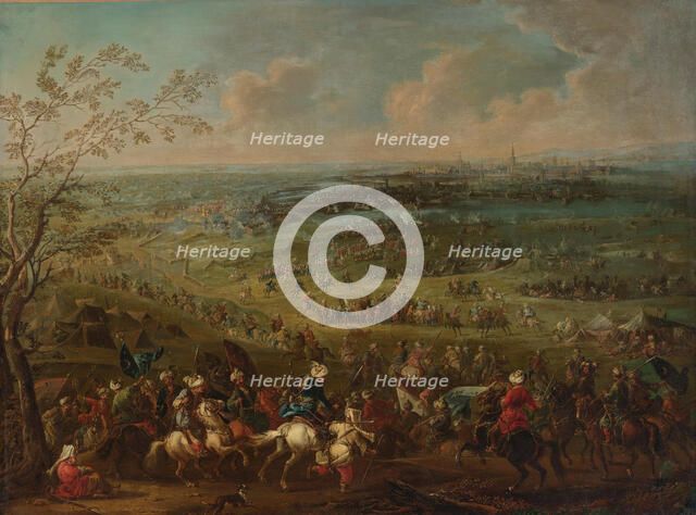 The Siege of Vienna by Turkish army, .