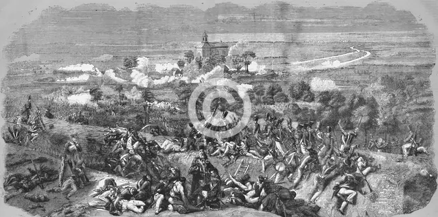 'The siege of Wola', 1854. Creator: Unknown.