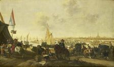 The Siege and Capture of the City of Hulst from the Spaniards, November 5, 1645, 1645. Creator: Hendrick de Meijer