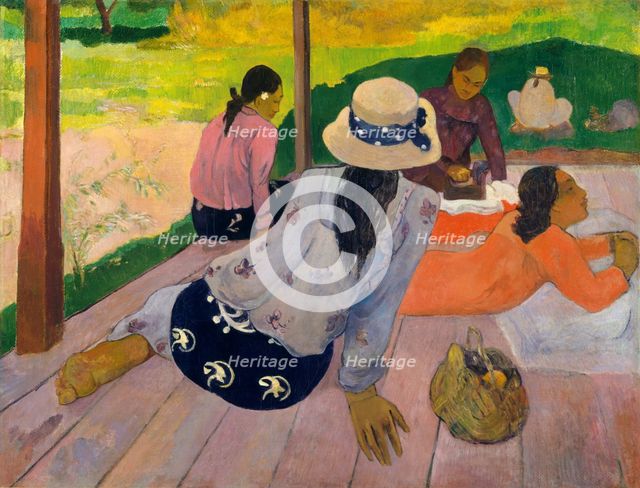 The Siesta, ca. 1892-94. Creator: Paul Gauguin.