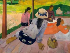 The Siesta, ca. 1892-94. Creator: Paul Gauguin