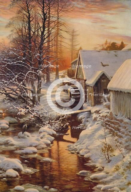 'The Silence of the Snows', 1907. Creator: Joseph Farquharson.