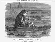 The "Silent Highway" - Man 1858. Creator: Unknown