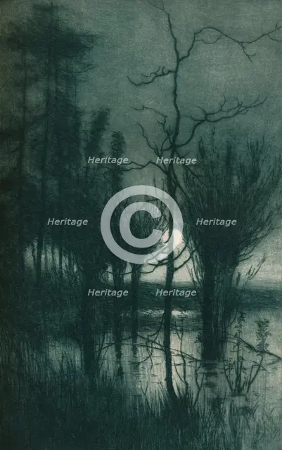 'The Silent Moon', c1901. Artist: Alfred Edward East