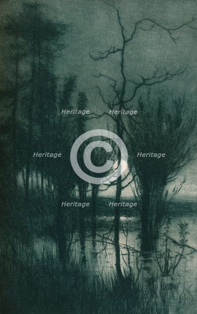 'The Silent Moon', c1901. Artist: Alfred Edward East