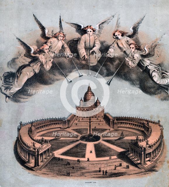 'The Silver Trumpets, 1874-1879.Artist: Hanhart
