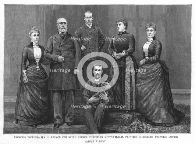 'The Silver Wedding of TRH Prince and Princess Christian of Schleswig-Holstein...1891'. Creator: Unknown.