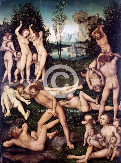 'The Silver Age', 1527. Artist: Lucas Cranach the Elder