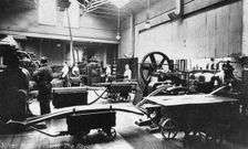 The Silver Rolling Room, the Royal Mint, Tower Hill, London, early 20th century