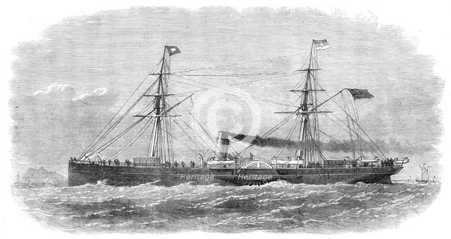 The Sin Nanzing, new China clipper, 1870. Creator: Unknown.