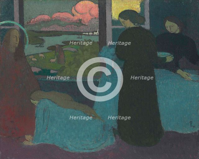 The Sinner, 1894. Creator: Denis, Maurice (1870-1943).