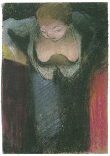 The Singer, 1891-1892. Artist: Vuillard, Édouard (1868-1940)