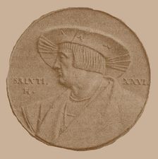 The singer and composer Ludwig Senfl (c. 1490-1543). Creator: Anonymous