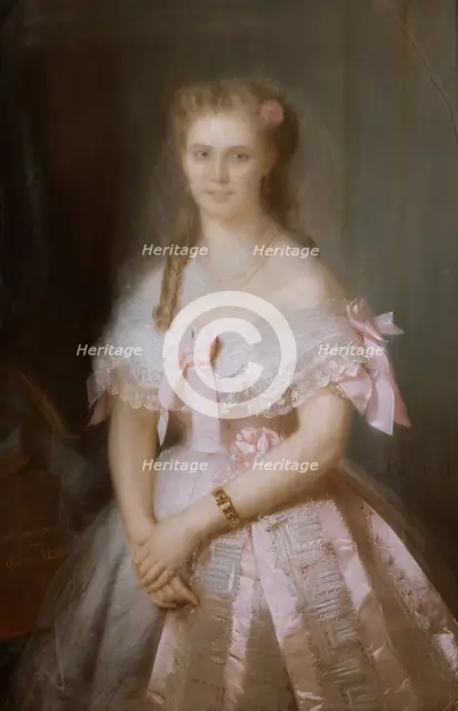 The Singer Christina Nilsson, c19th century. Creator: Constant-Joseph Brochart.