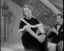 The Singer Elsie Carlisle and Her Band Performing a Song About Her Boyfriend Who Has Gone..., 1931. Creator: British Pathe Ltd