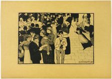 The Singers, 1893. Creator: Félix Vallotton