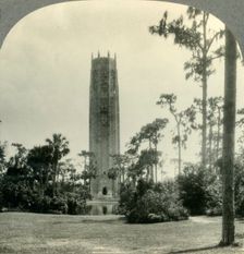 The Singing Tower, "The Taj Mahal of America", Mountain Lake, Florida c1930s. Creator: Unknown