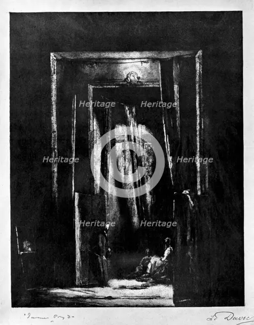 'The Sinister Interior', 1930.Artist: L Daviel