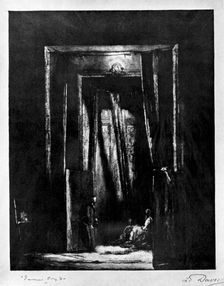 The Sinister Interior 1930.Artist: L Daviel