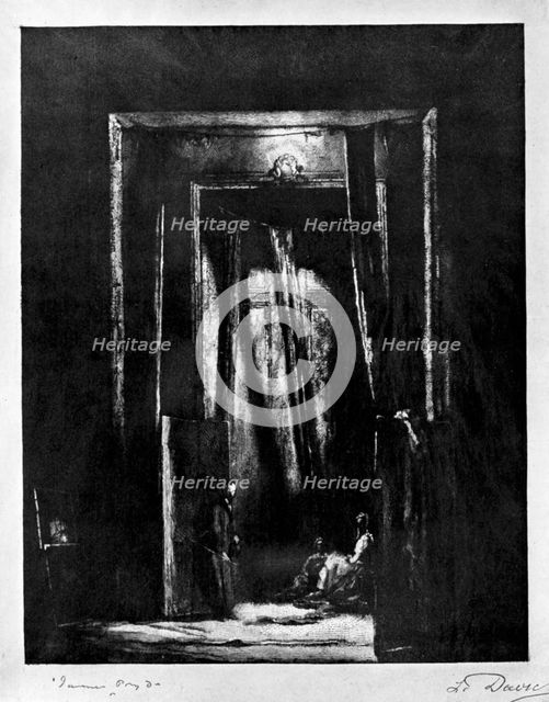 'The Sinister Interior', 1930.Artist: L Daviel