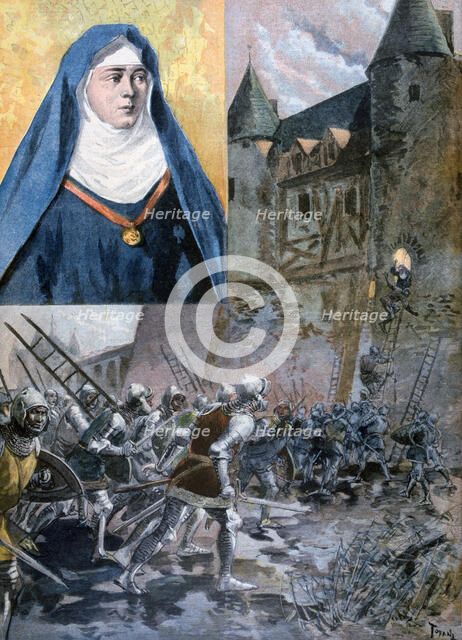 The sister of Bertrand du Guesclin, 1894. Artist: Unknown