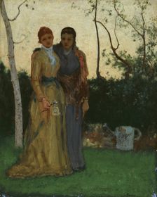 The Sisters, 1882. Creator: George Inness
