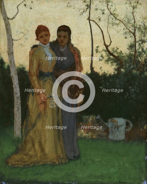 The Sisters, 1882. Creator: George Inness.