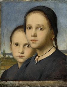 The Sisters, 1900. Creator: Ottilie Wilhelmine Roederstein