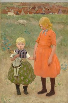 The Sisters, c. 1895. Creator: Gari Melchers