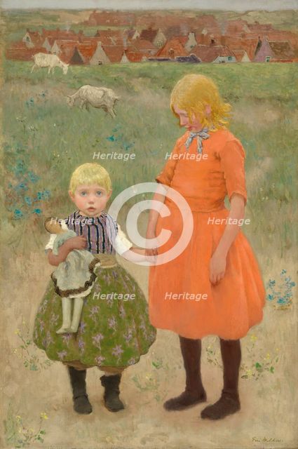 The Sisters, c. 1895. Creator: Gari Melchers.