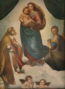 The Sistine Madonna 1512, (1911). Artist: Raphael