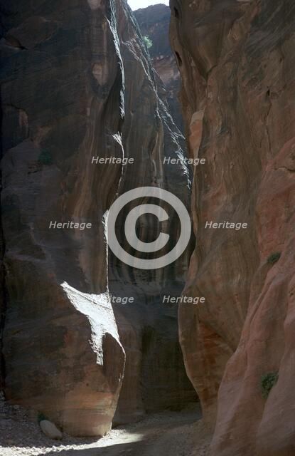 The Siq. Artist: Unknown