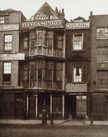 The Sir Paul Pindar, Bishopsgate Street, c1878. Creator: Alfred & John Bool