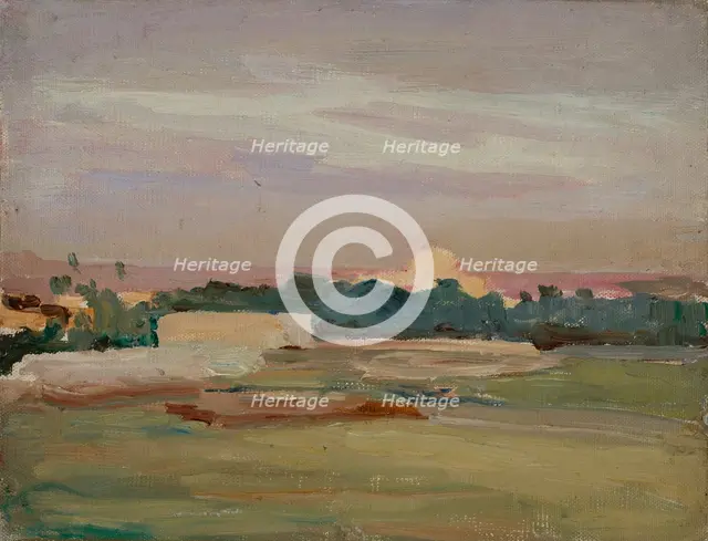 The Sirocco, 1909. Creator: Jan Ciaglinski.