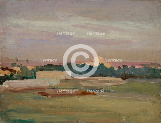 The Sirocco, 1909. Creator: Jan Ciaglinski.